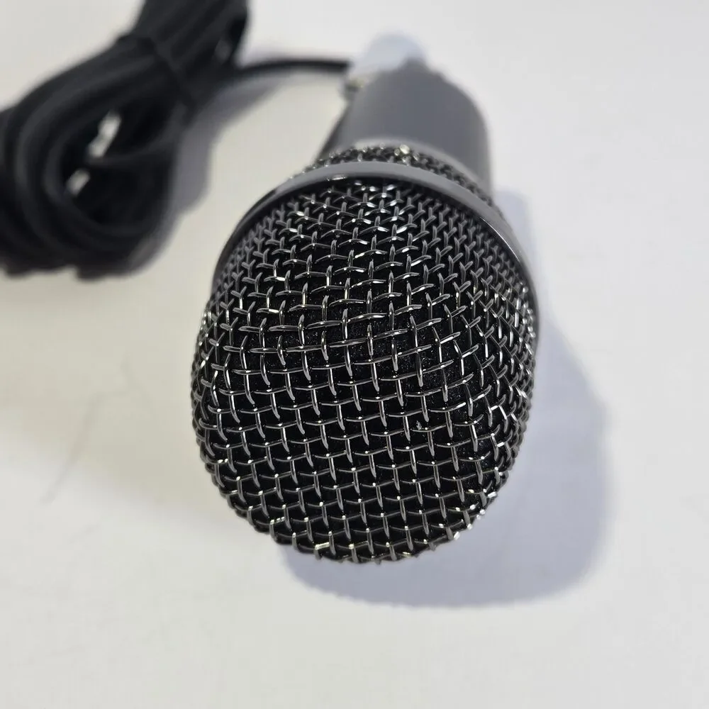 FIFINE K6 Wired Dynamic Microphone Handheld Vocal Karaoke Mic w/ Box Accessories